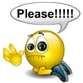 please